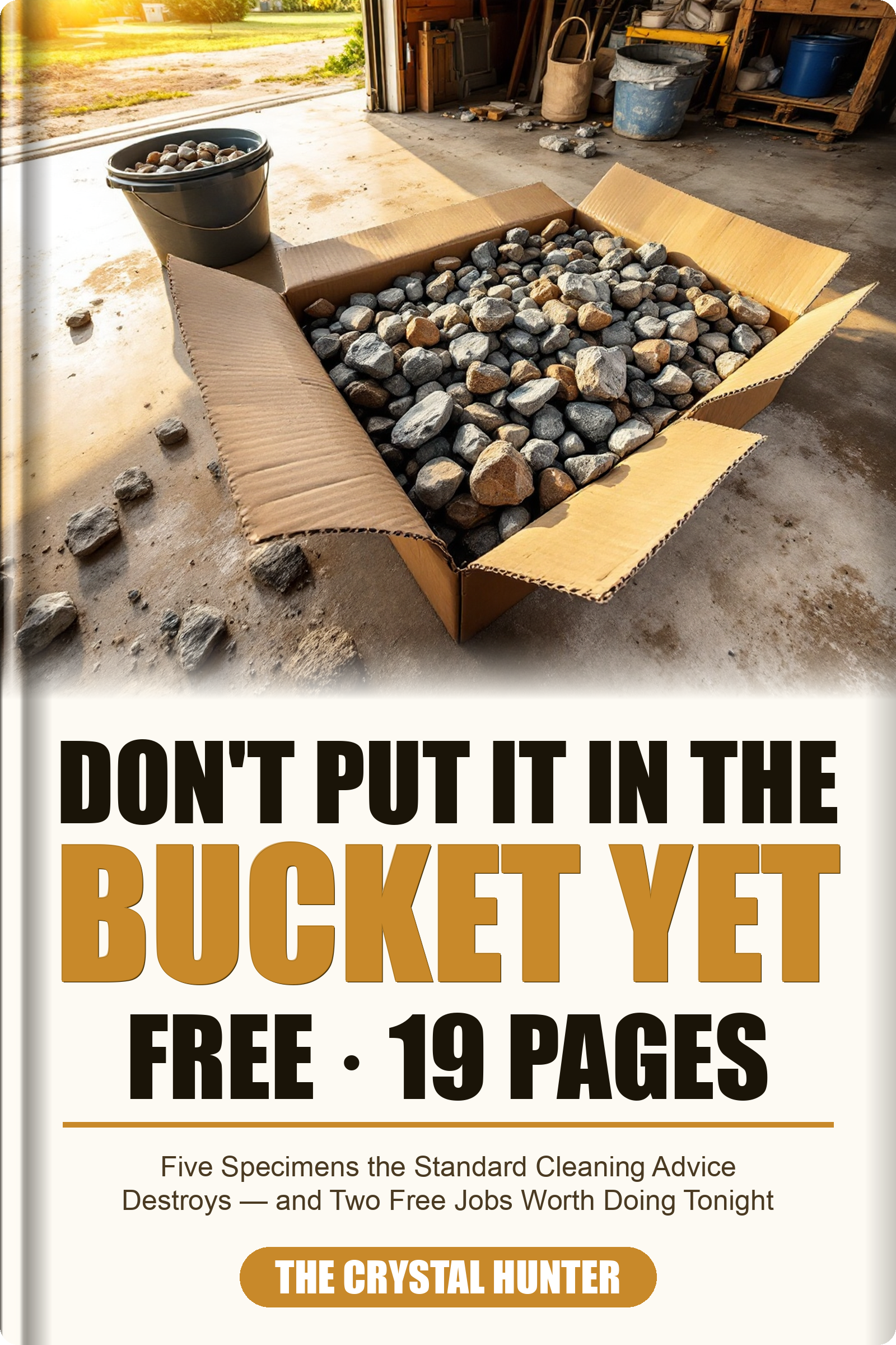Cover of the free field sheet, Don't Put It in the Bucket Yet